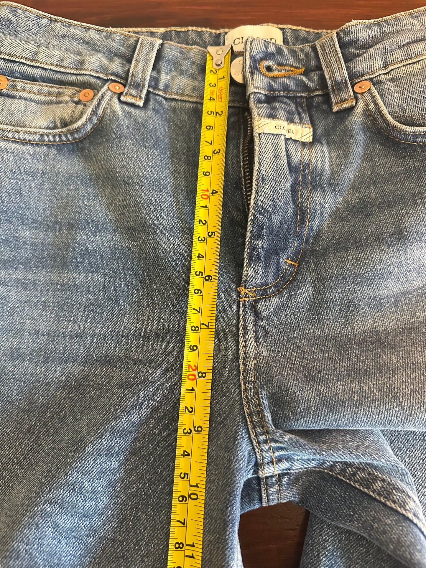 Closed Glow Up High Waisted Wide Leg Flare Jeans - Size 25