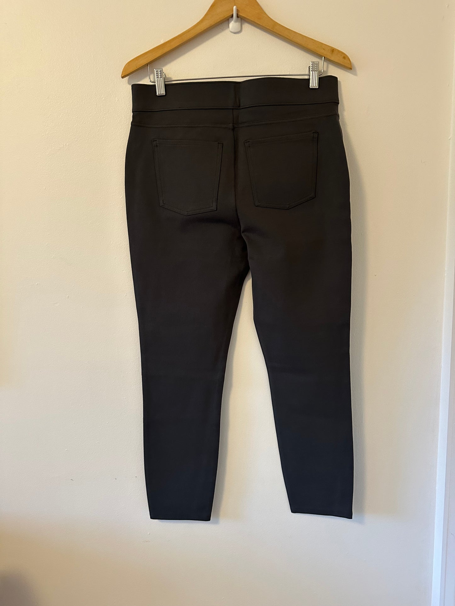 NWT SPANX Jean-ish Charcoal Gray Ankle Legging Jeans | Size XL