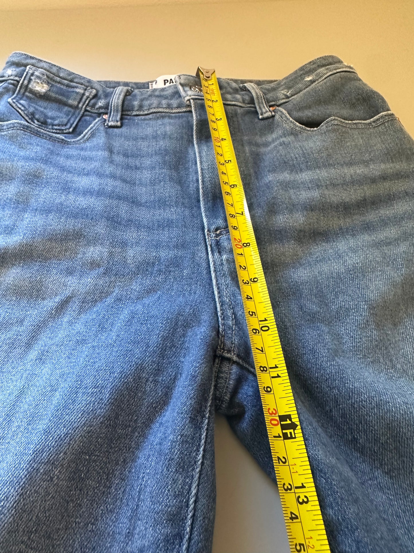 PAIGE Raw Hem Gemma Skinny Ankle Jeans | Size 27