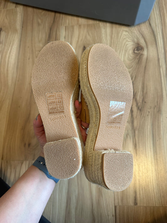 Soludos Laguna Leather Sandals Size 7