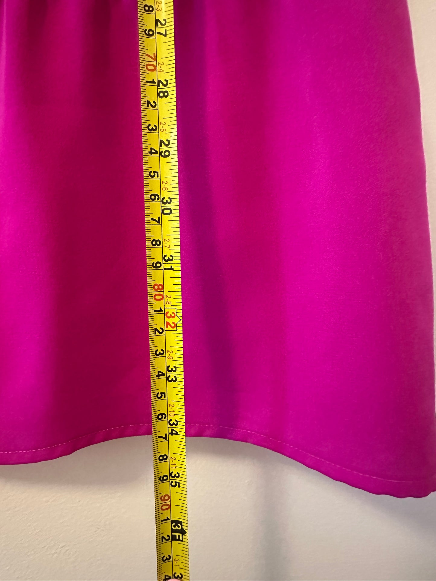 NWT Women's Pink Ruffle Sleeve Mini Dress Size Large