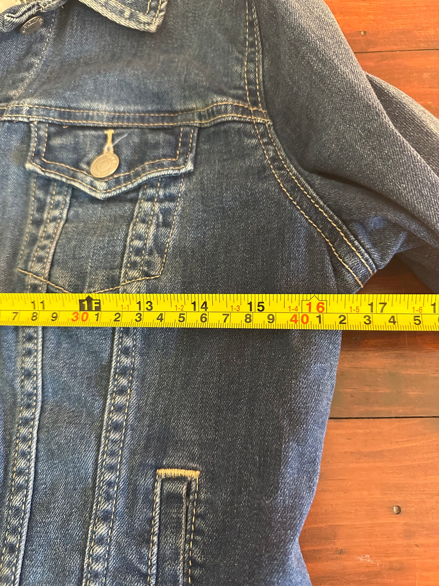 Old Navy Classic Blue Denim Jacket - Size Small