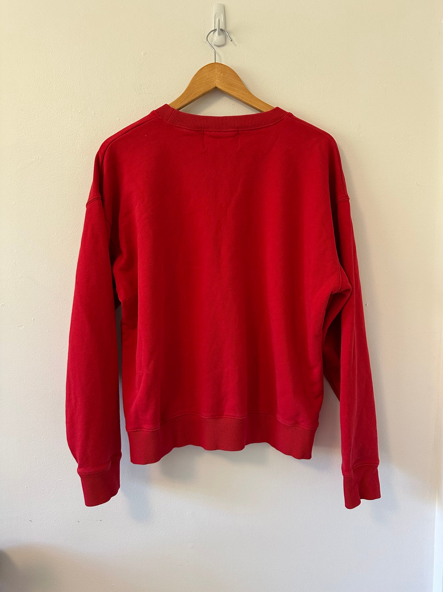 Lingua Franca Madam President Red Sweatshirt | Size Large