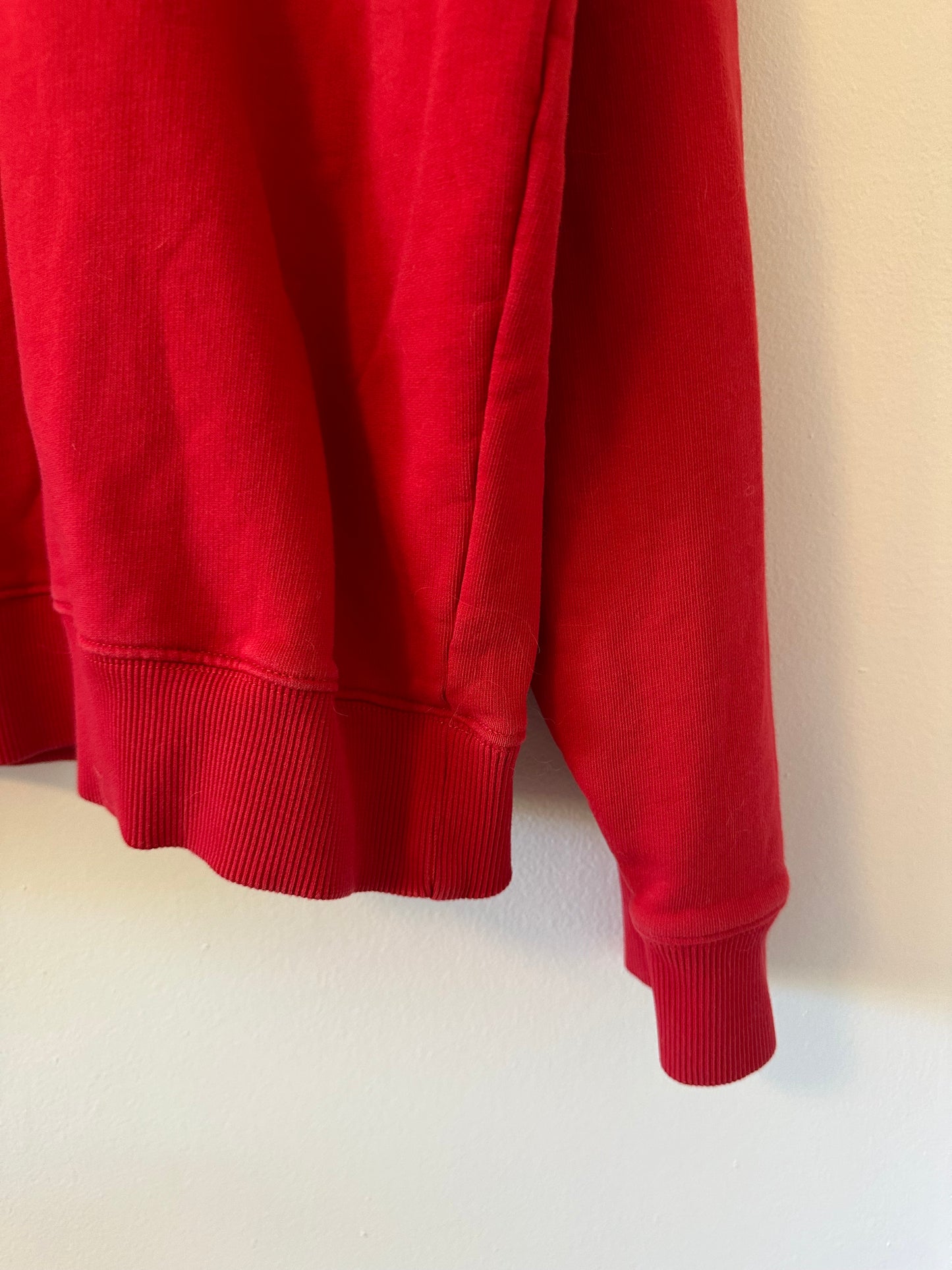 Lingua Franca Madam President Red Sweatshirt | Size Large