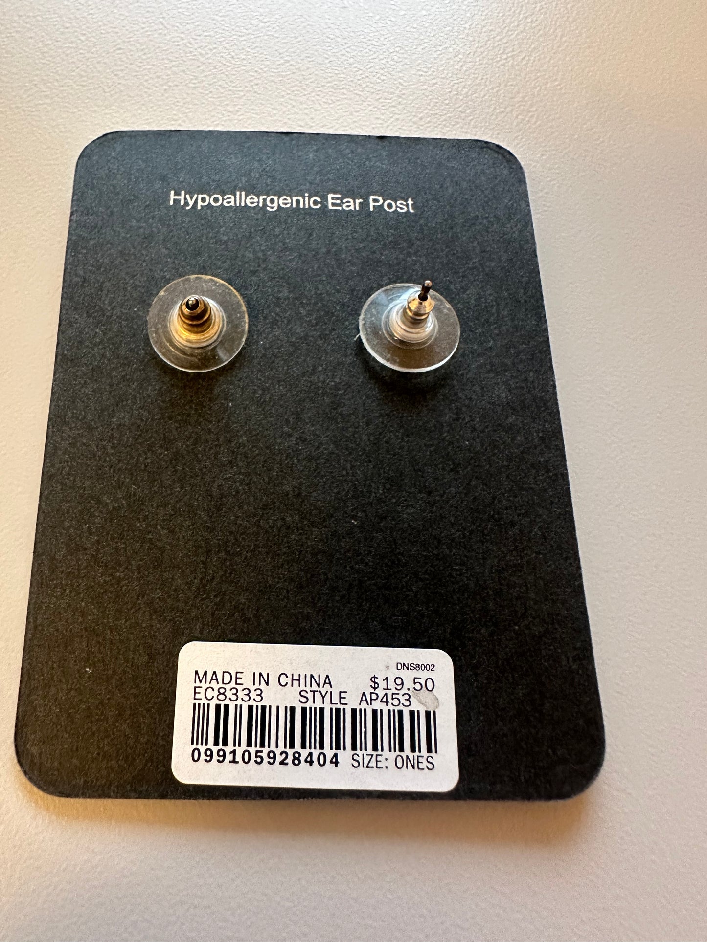 New J. Crew Mini Stone Climber Gold Curve Earrings