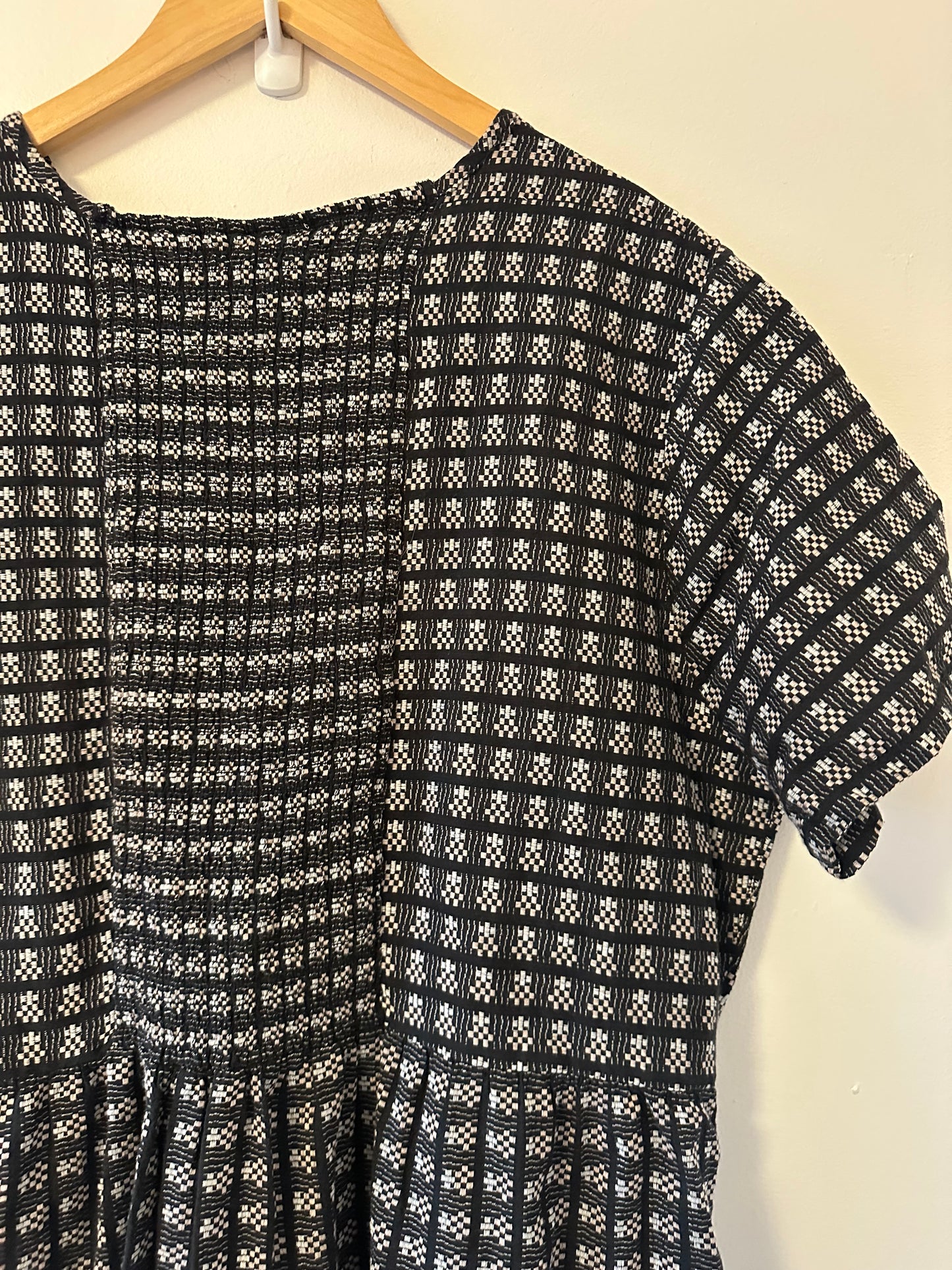 Ace & Jig Geometric Ruffle Dress - Size XL