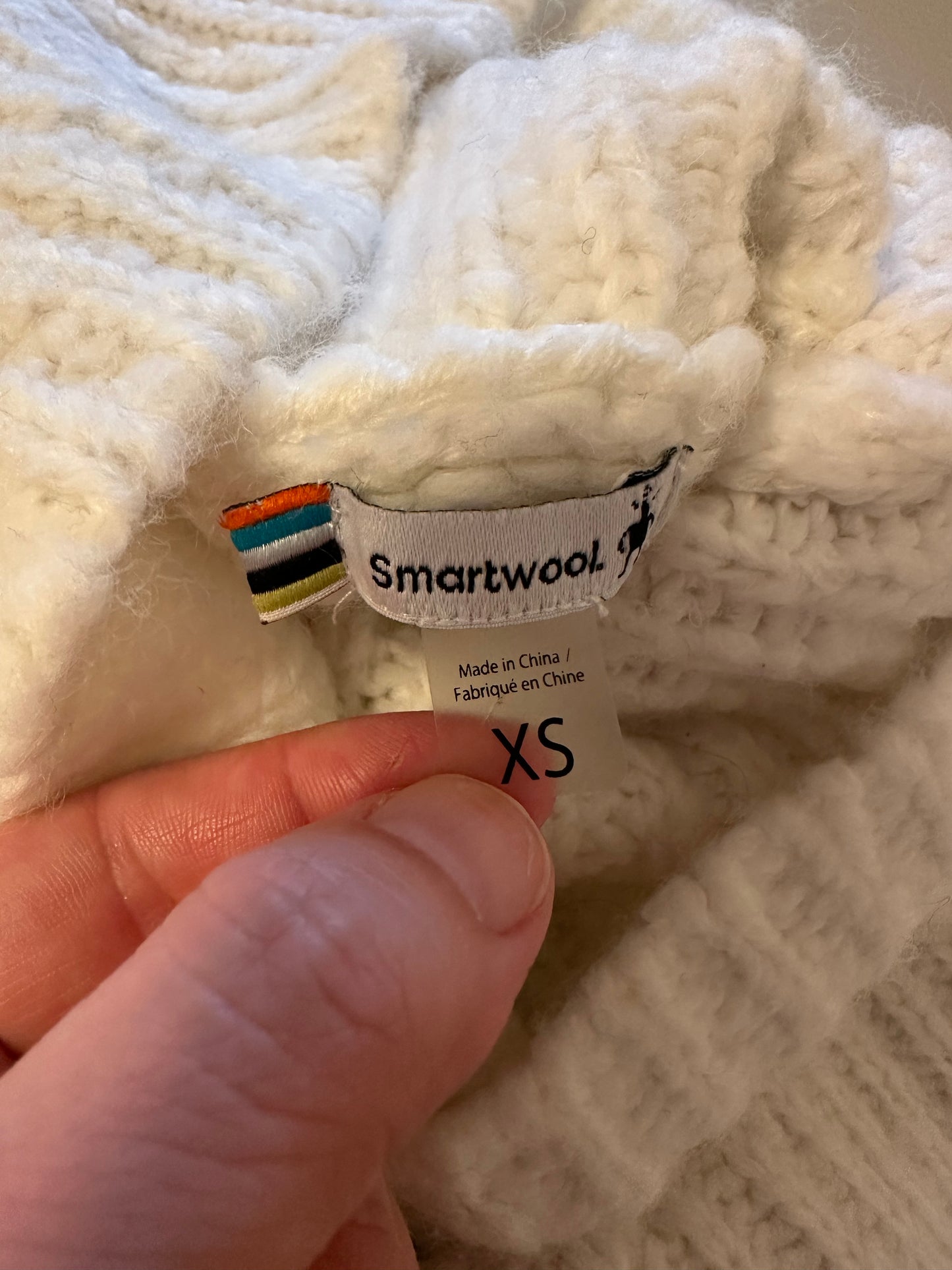 Smartwool Cream Turtleneck - Size XS