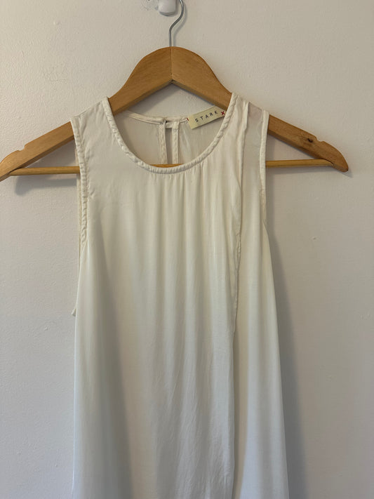 Stark X - Ombré Gradient Maxi Dress with Faux Wrap and Front Slit | Size Small