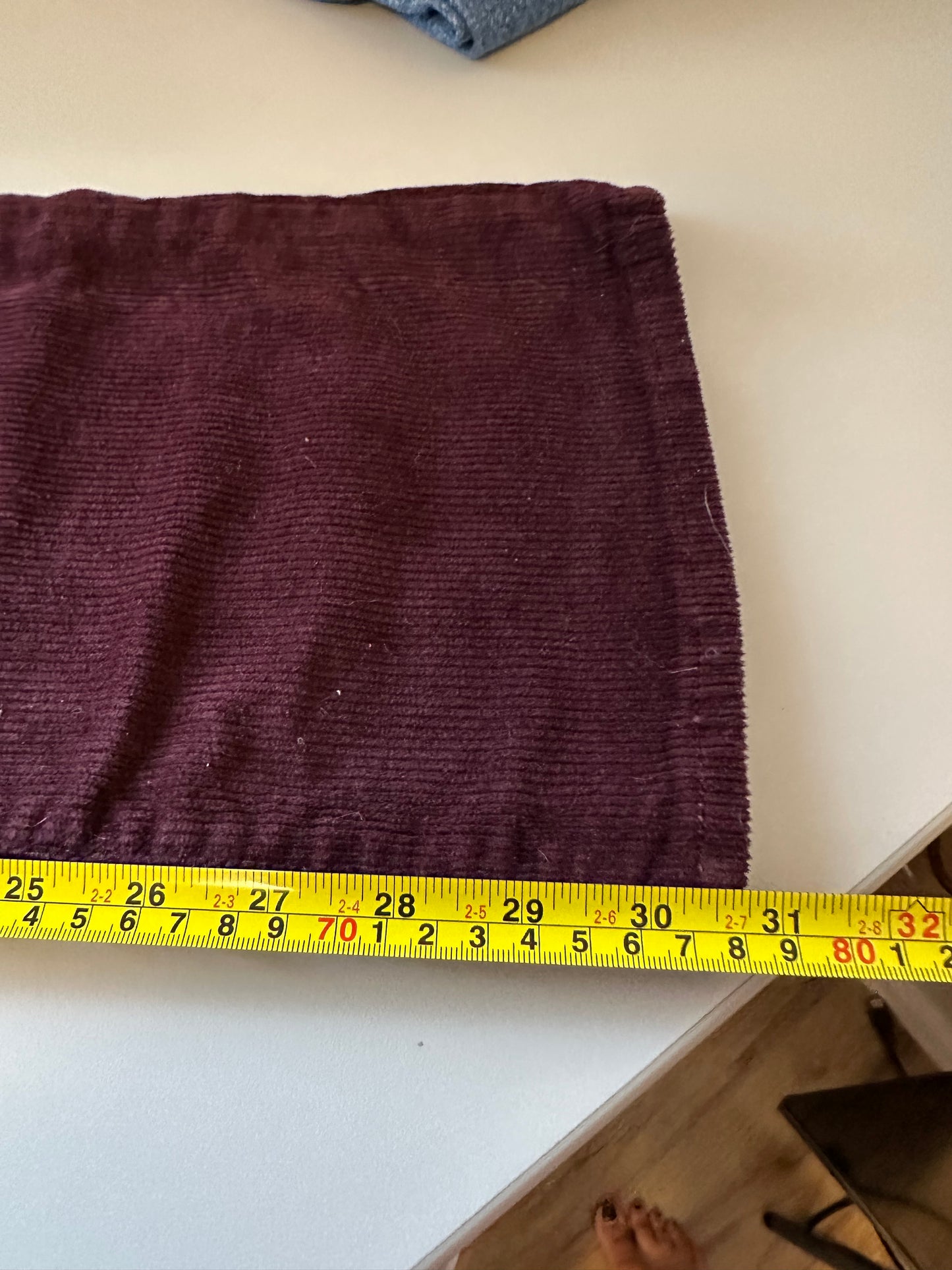 Levi's Ribcage Bootcut Deep Burgundy Corduroy Jeans | Size 26