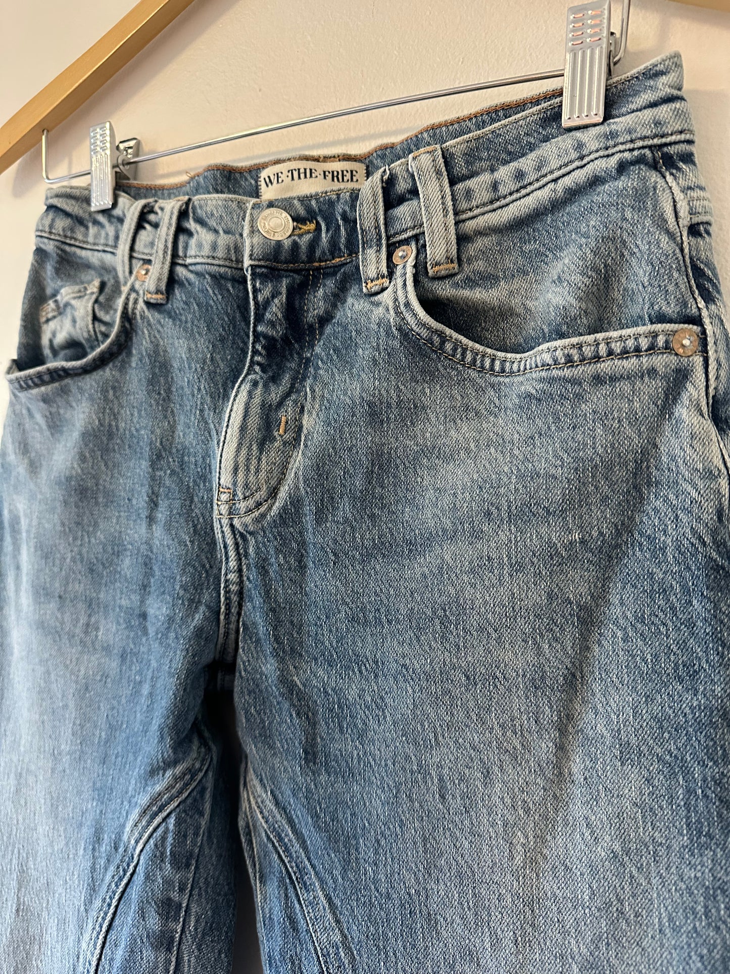 We The Free Risk Taker Mid-Rise Jeans in Mantra - Size 26