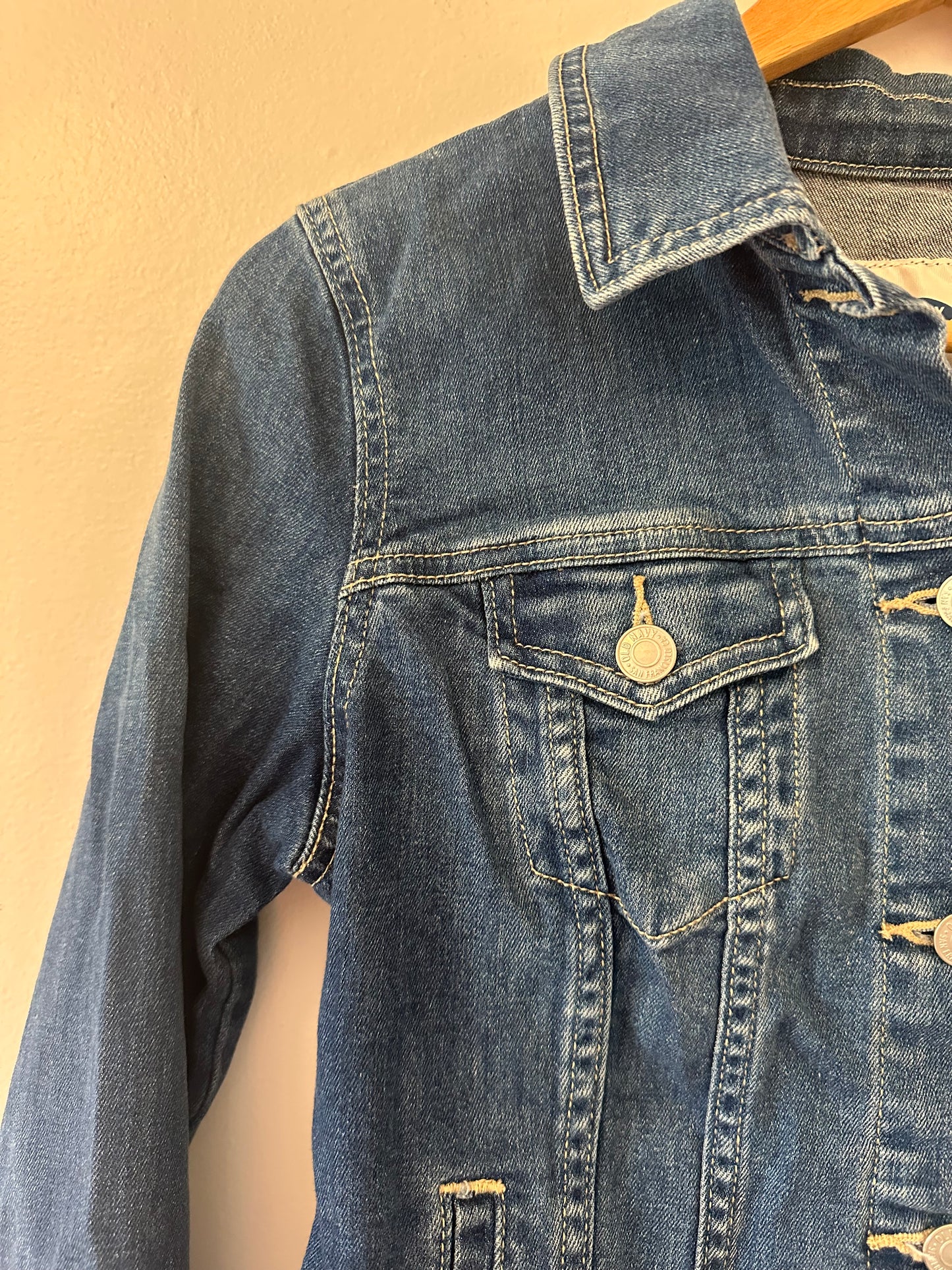 Old Navy Classic Blue Denim Jacket - Size Small