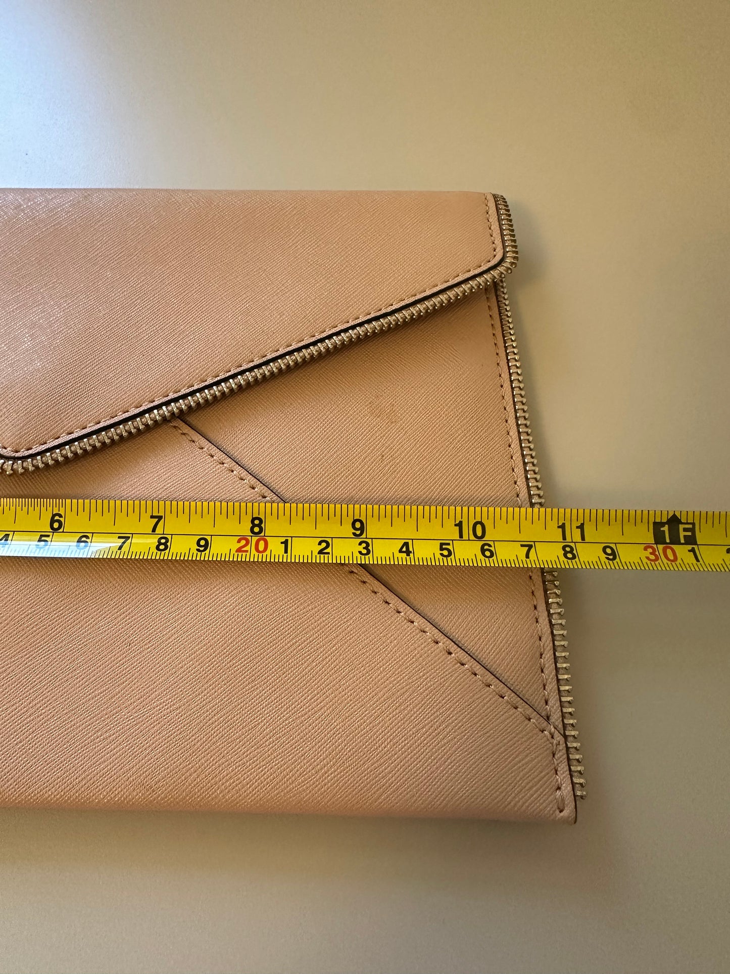 Rebecca Minkoff Blush Pink Envelope Clutch