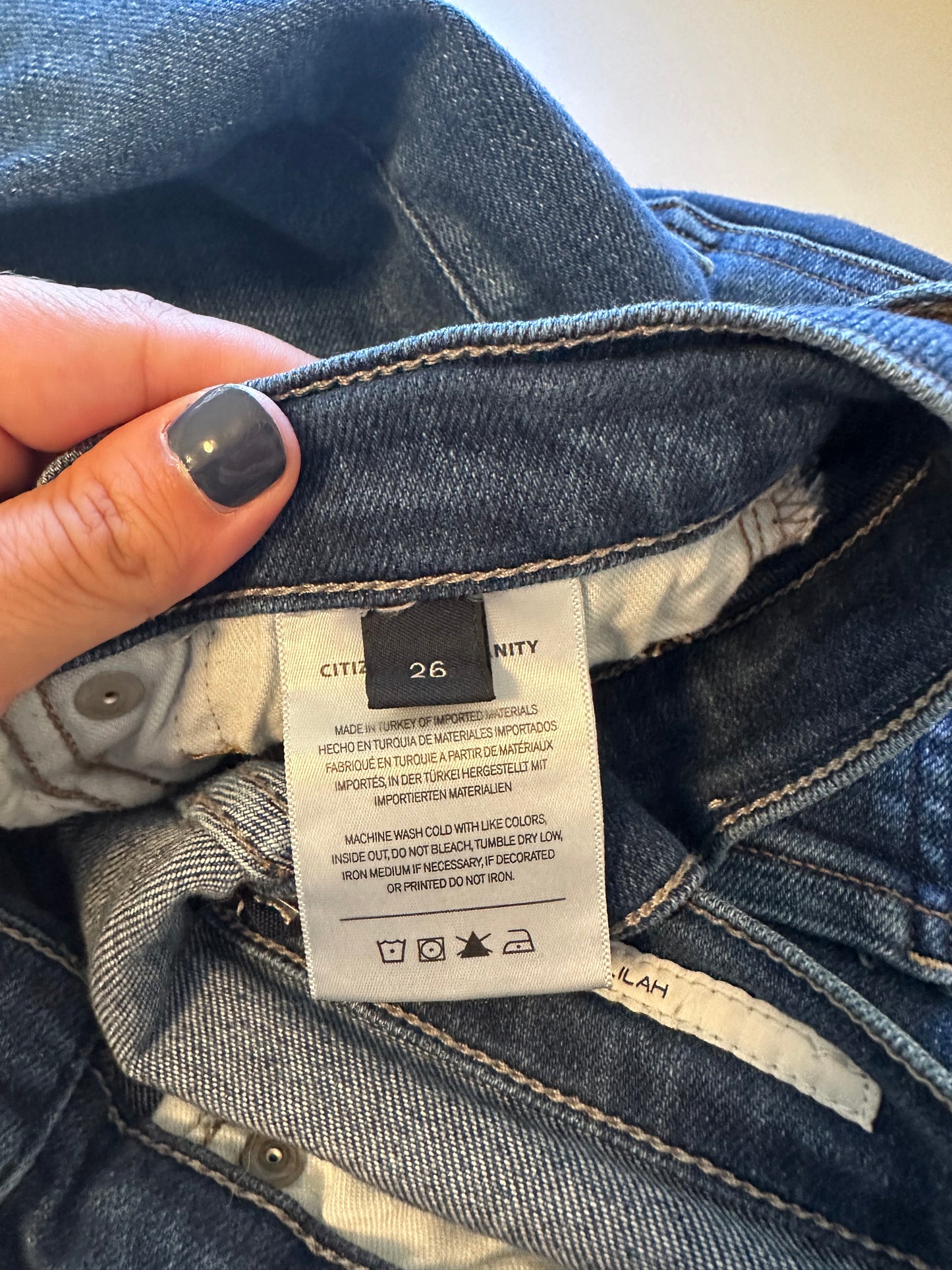 Citizens of Humanity Lilah Washed Bootcut Jeans | Size 26