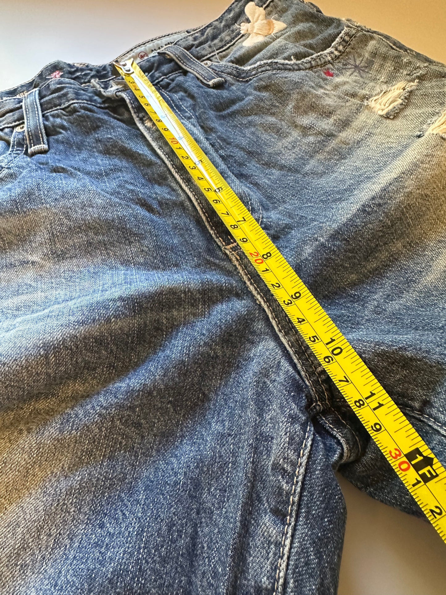 AG Adriano Goldschmied Phoebe in 23 Years Woven Dreams Embroidered Jeans