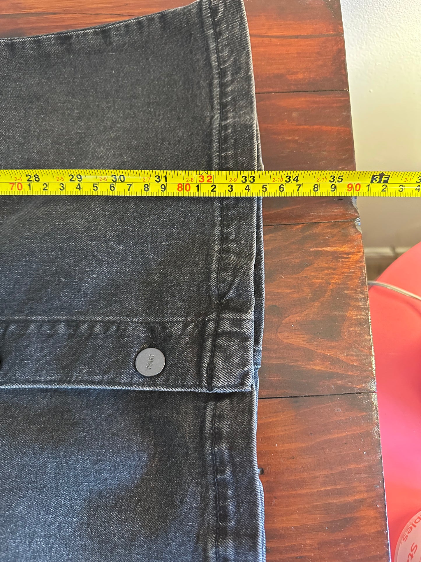 NWT Paige Mayslie Tie Front Long Sleeve Denim Shirtdress - Size 2