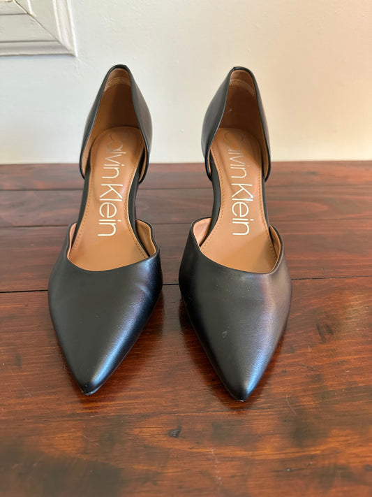 Calvin Klein Women's Gloria D'Orsay Pump in Black - Size 9