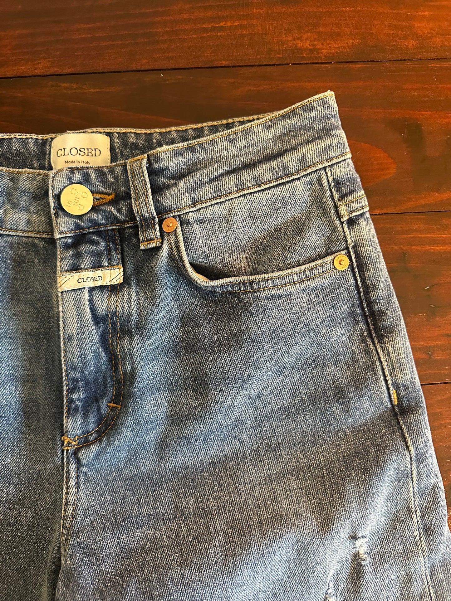 Closed Glow Up High Waisted Wide Leg Flare Jeans - Size 25