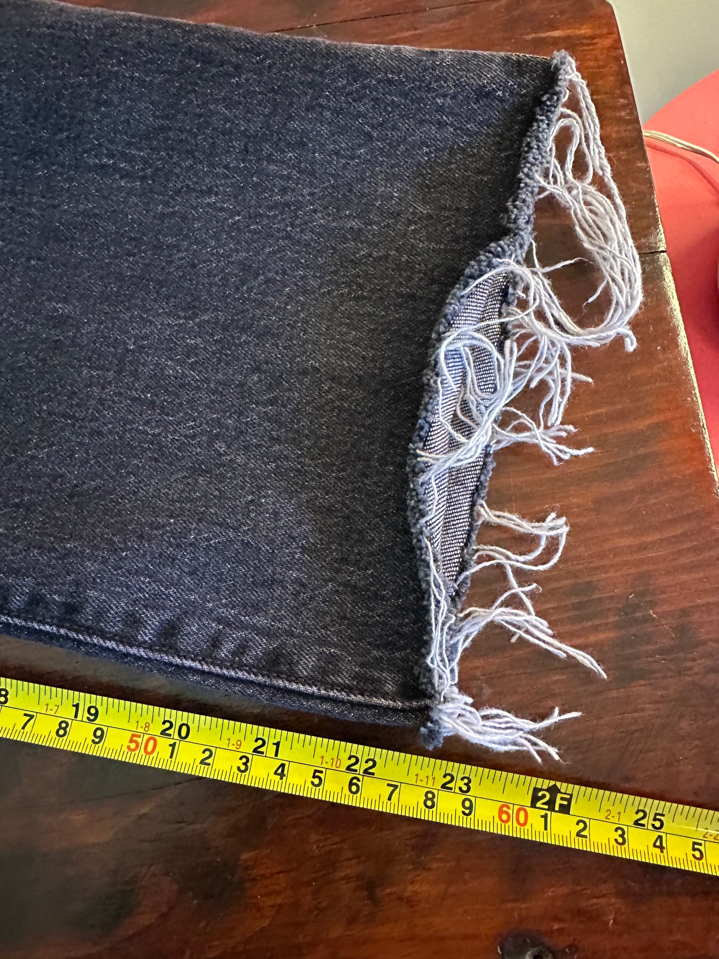 Levi's - Faded Black Ribcage High Waist Straight Leg Women's Jeans | Size 27