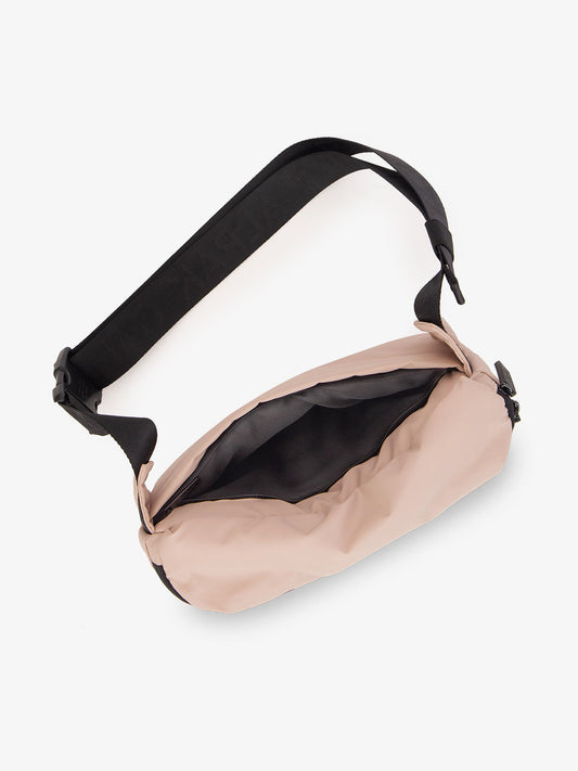 Calpak Luka Belt Bag in Rose Quartz