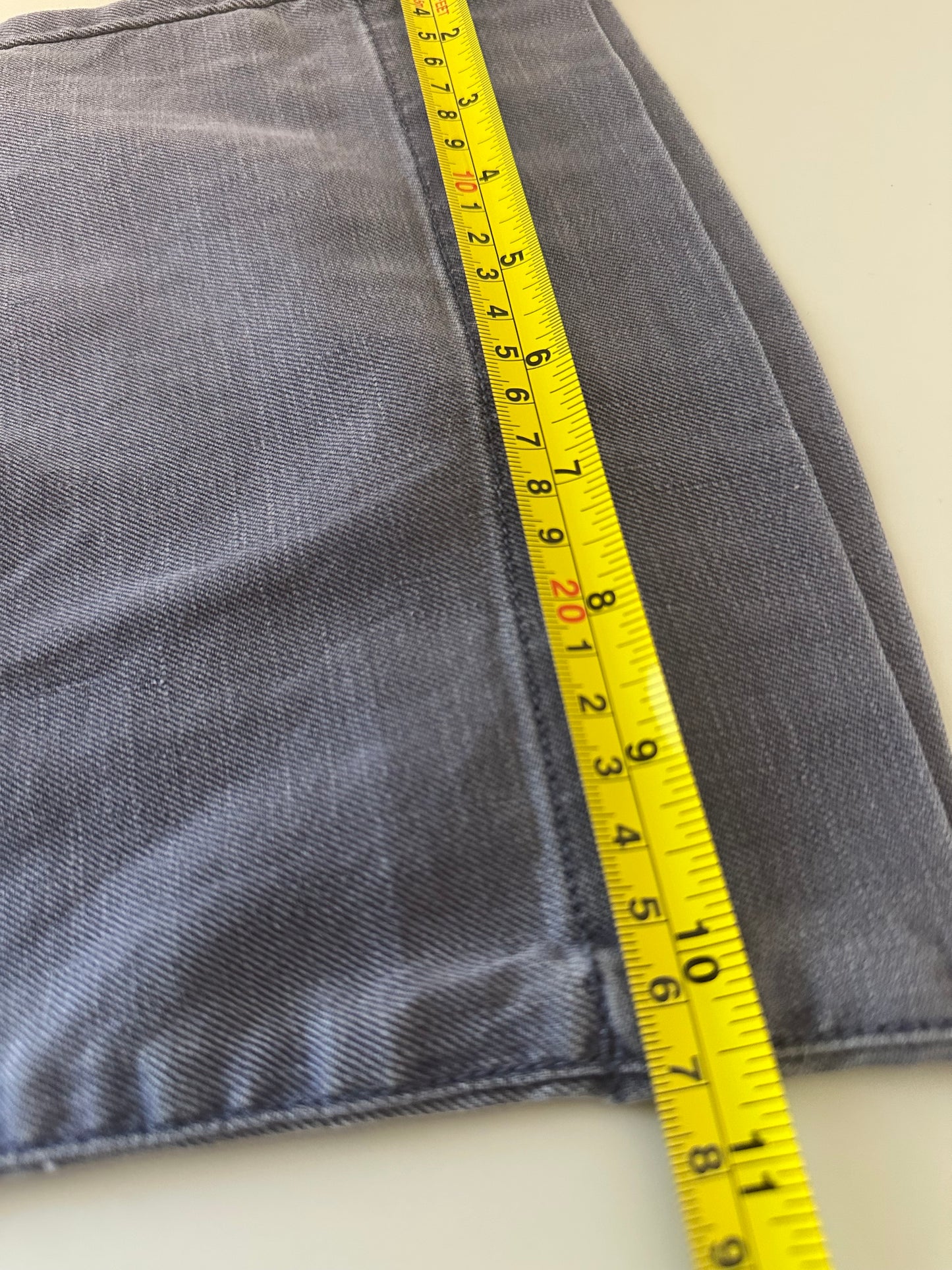 Level 99 Charcoal Low Rise Flare Pants | Size 28 Petite