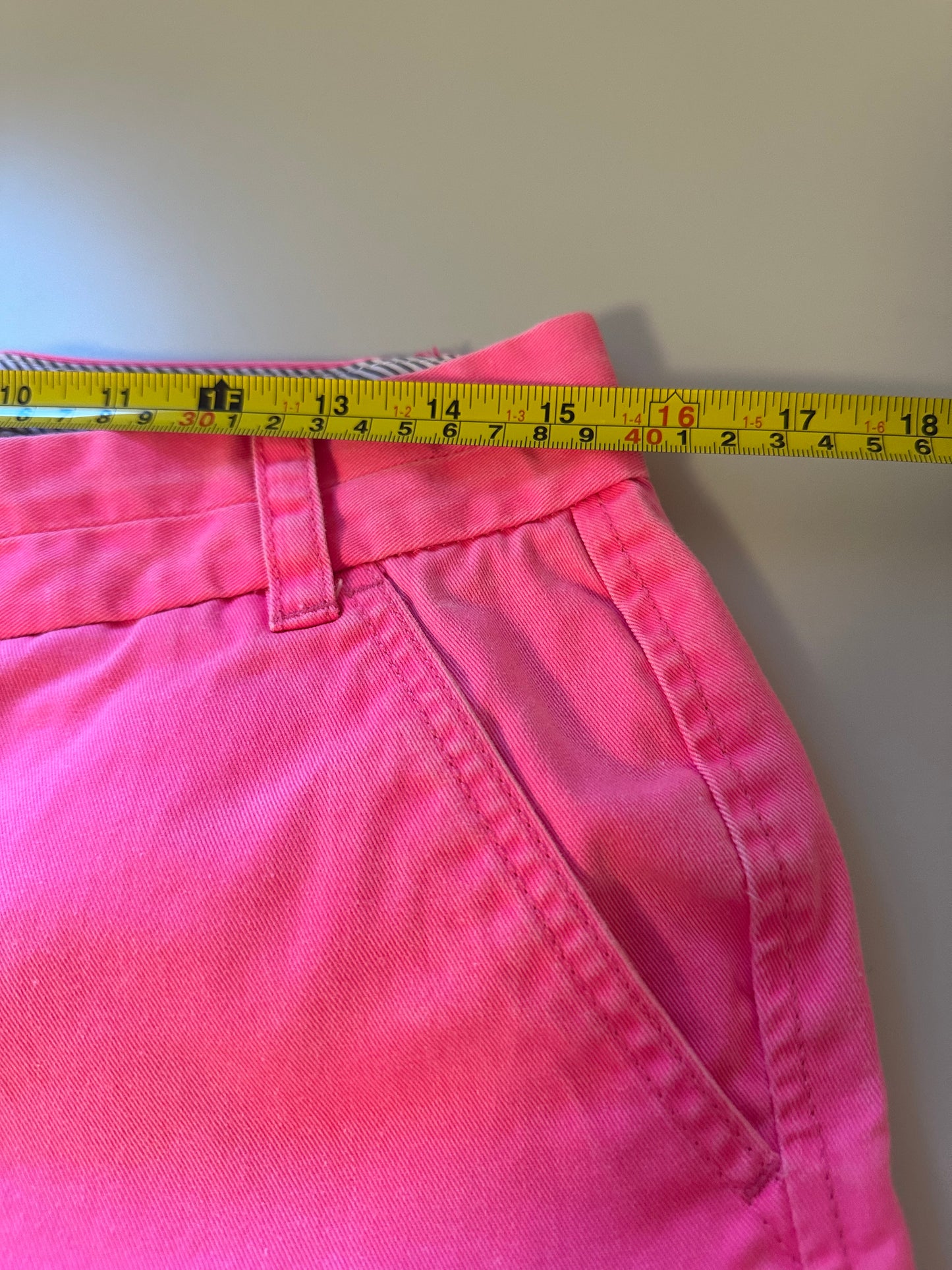 J. Crew Bright Pink Women's Chino Shorts | Size 6