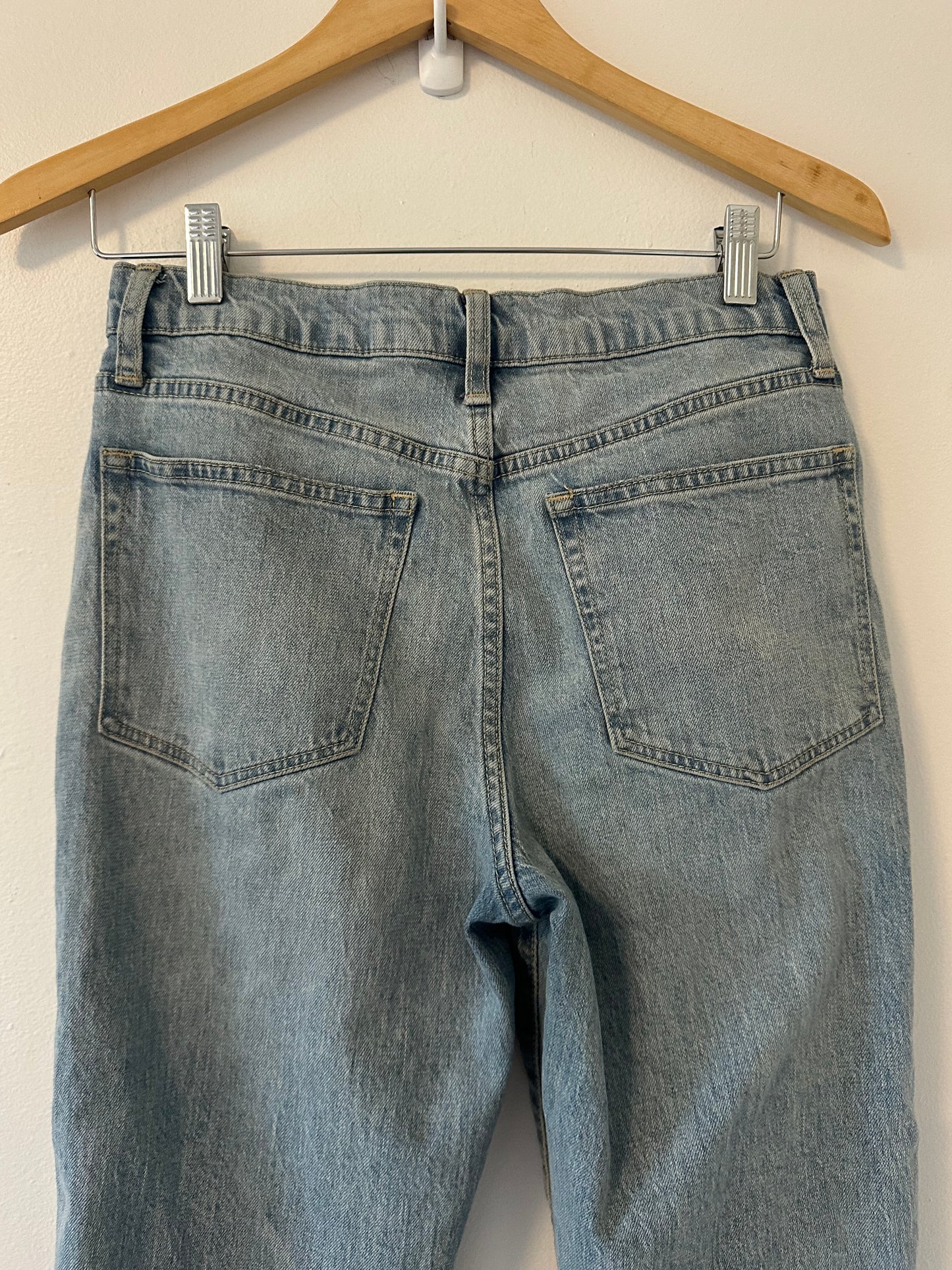 J. Crew Light Blue High Rise Vintage Classic Straight Leg Jeans - Size 26