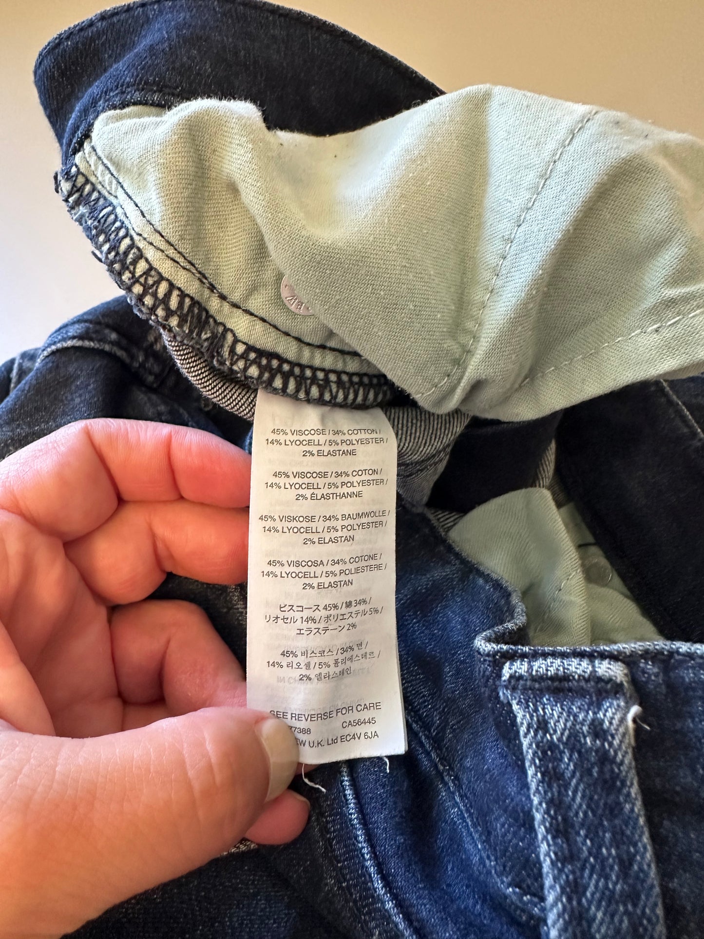 J. Crew - The Lookout High Rise Dark Blue Skinny Jeans | Size 27