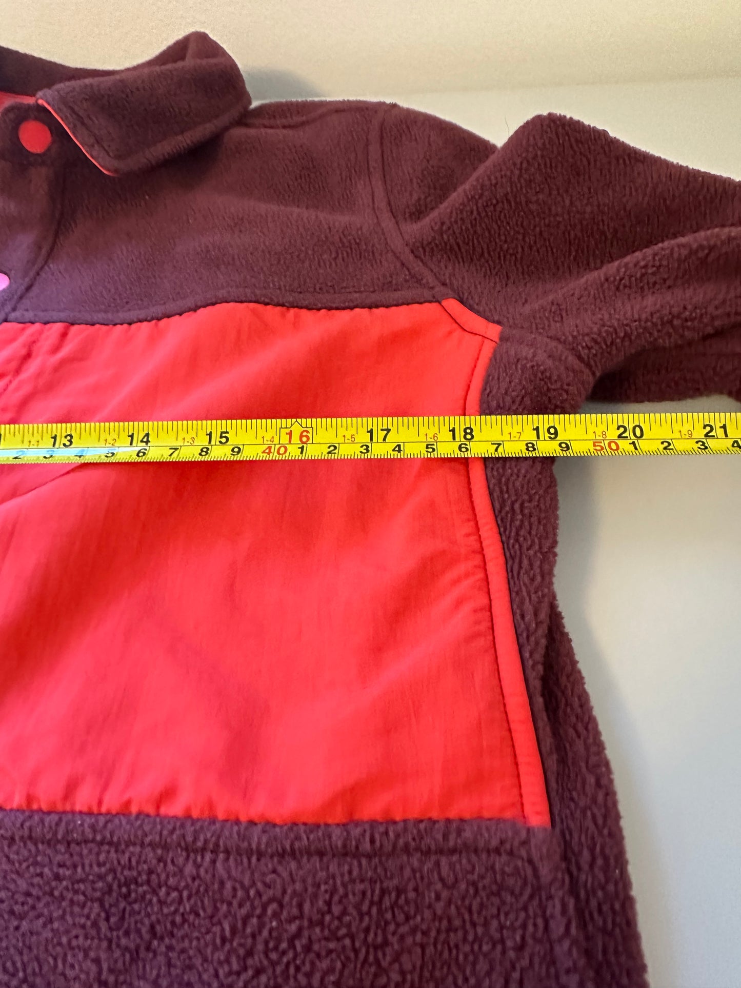 Burton Hearth Snap Up Fleece in Port Royal | Size Small