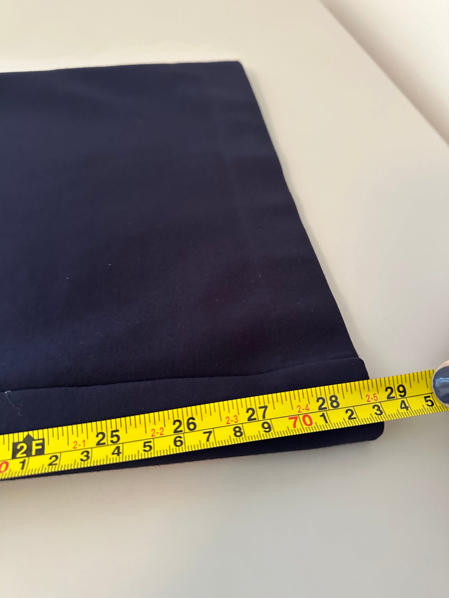 Boden Wide-Leg Ponte Pants in Navy | Size 12P