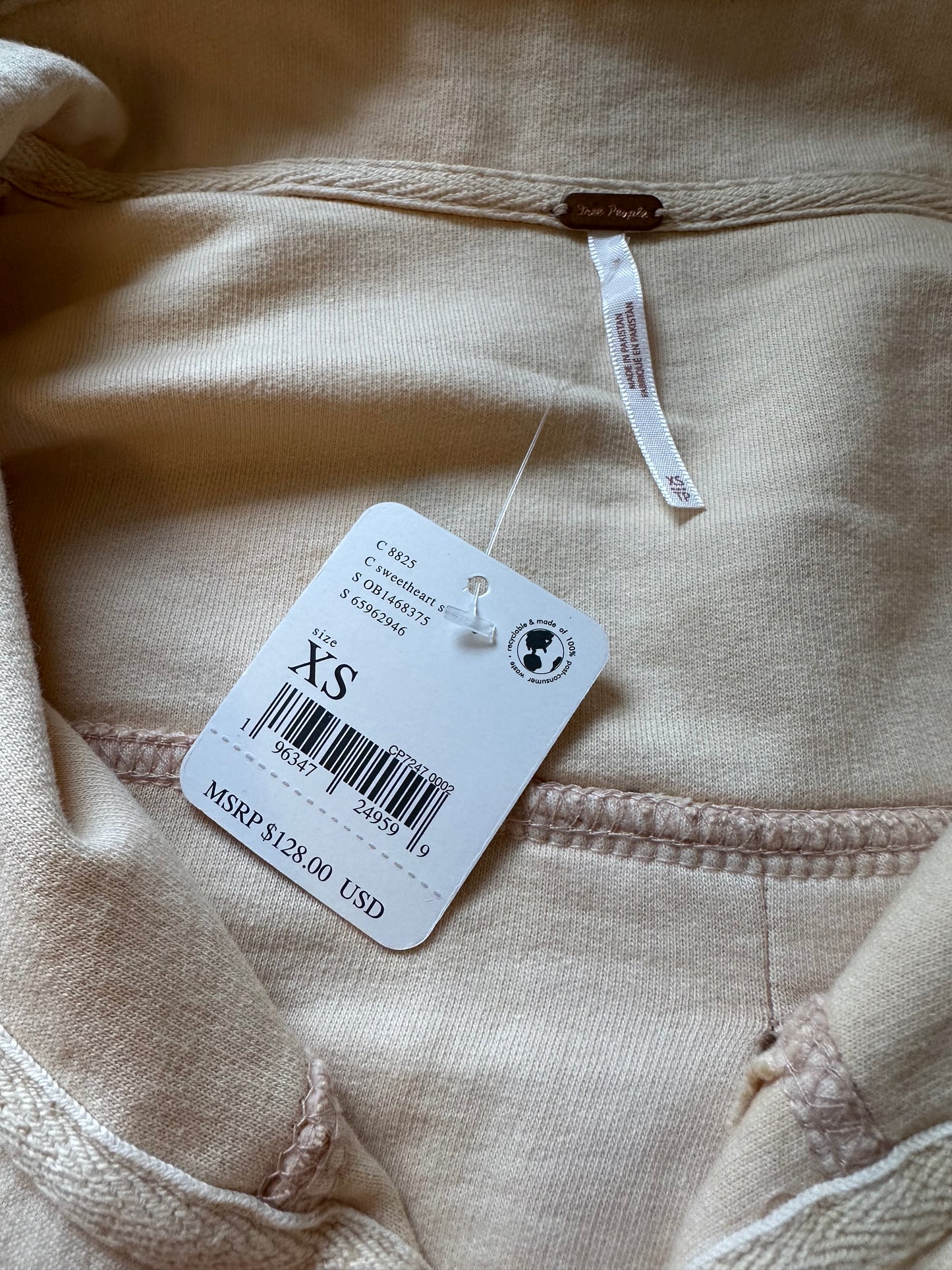 New Free People Ruby Fleece Shirt Jacket Shacket | Size XS