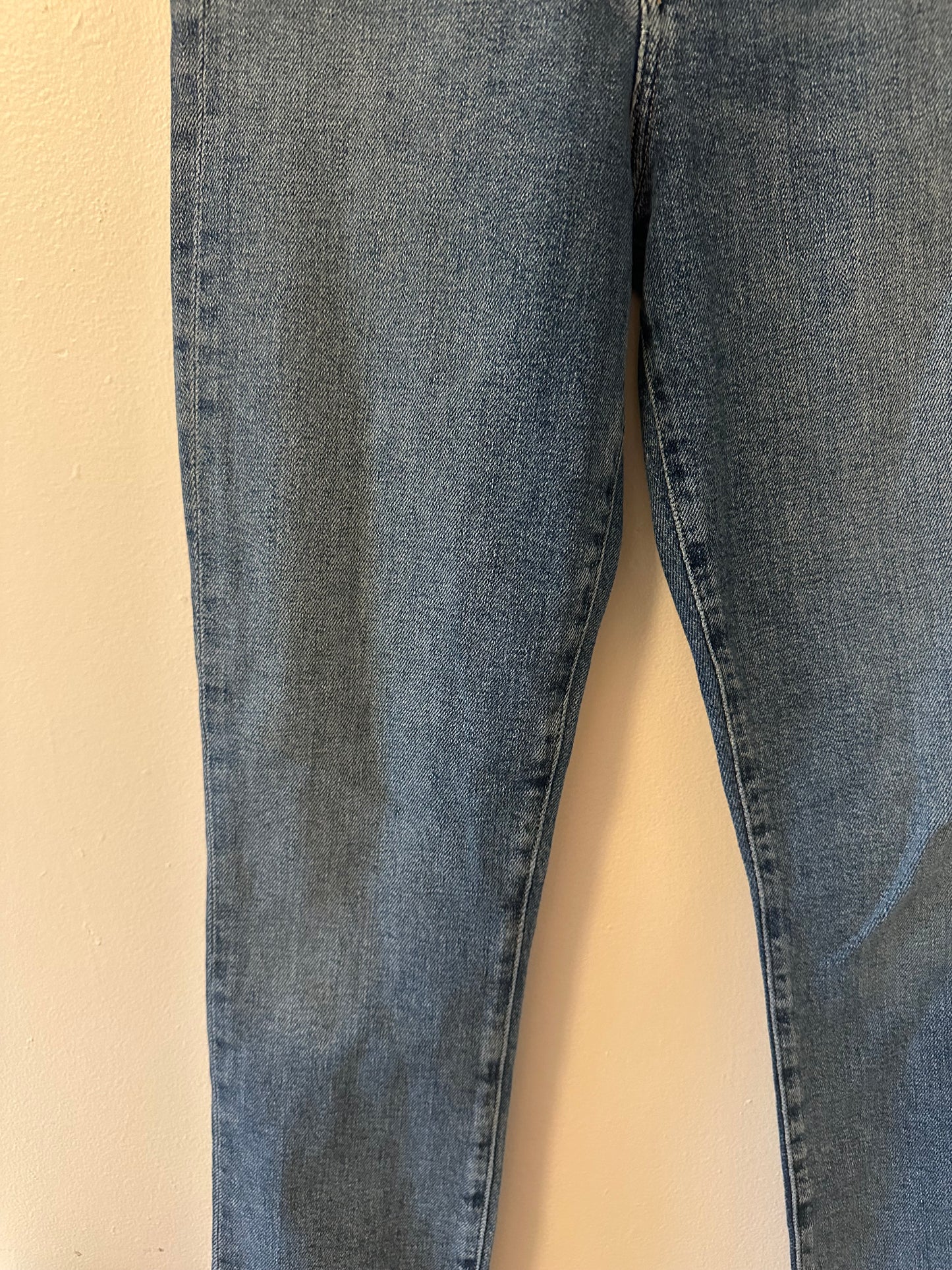 Agolde Pinch Waist Ultra High Rise Skinny Blue Jeans - Size 24