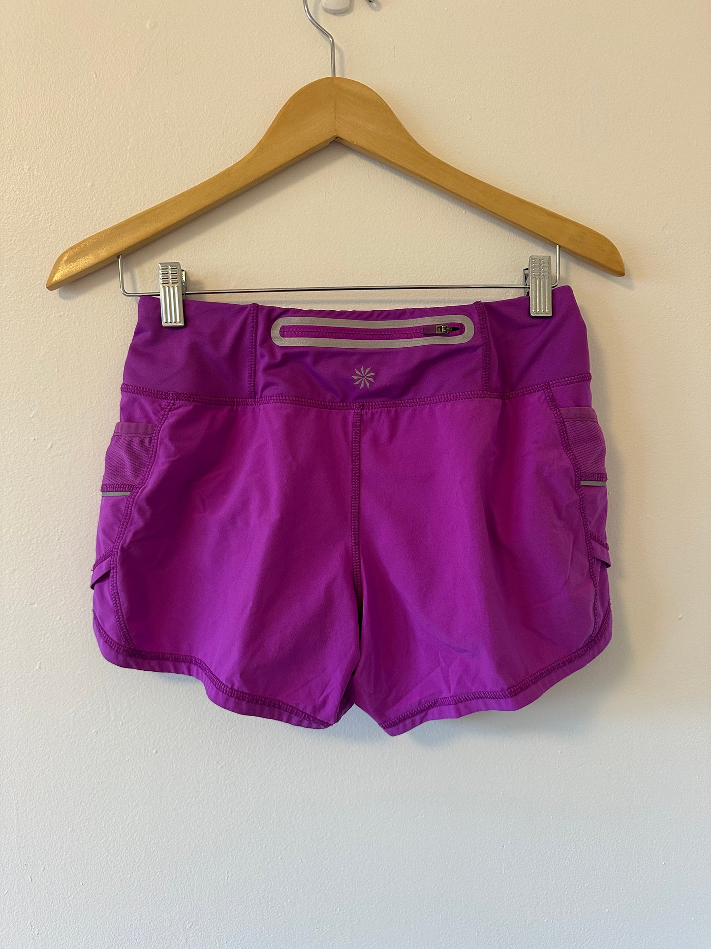Athleta Magenta Running Shorts Size XS