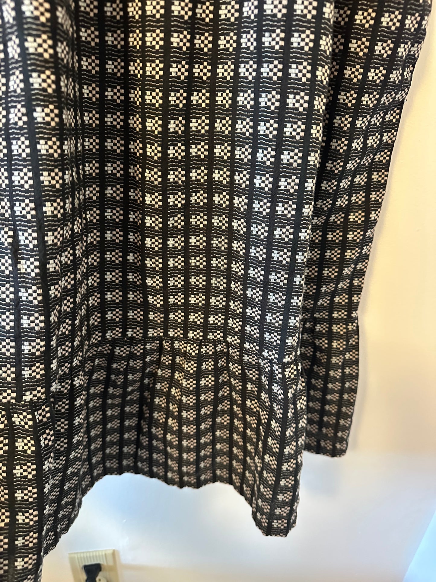 Ace & Jig Geometric Ruffle Dress - Size XL