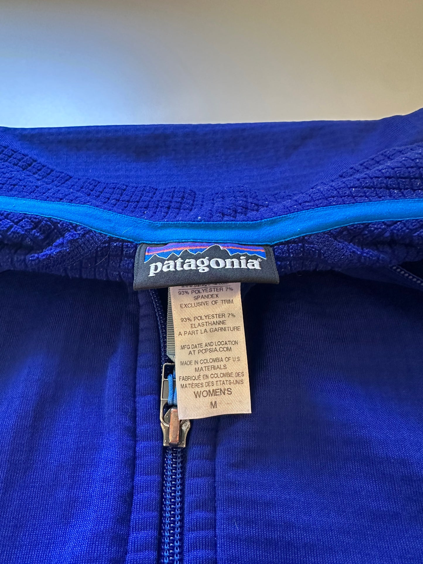 Patagonia Women’s R1® Full-Zip Jacket in Cobalt Blue | Size Medium