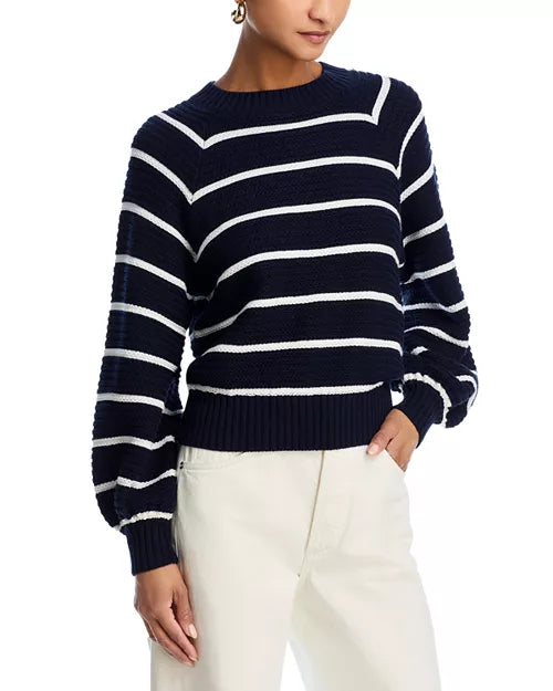 French Connection Lily Mozart Stripe Sweater Size Medium