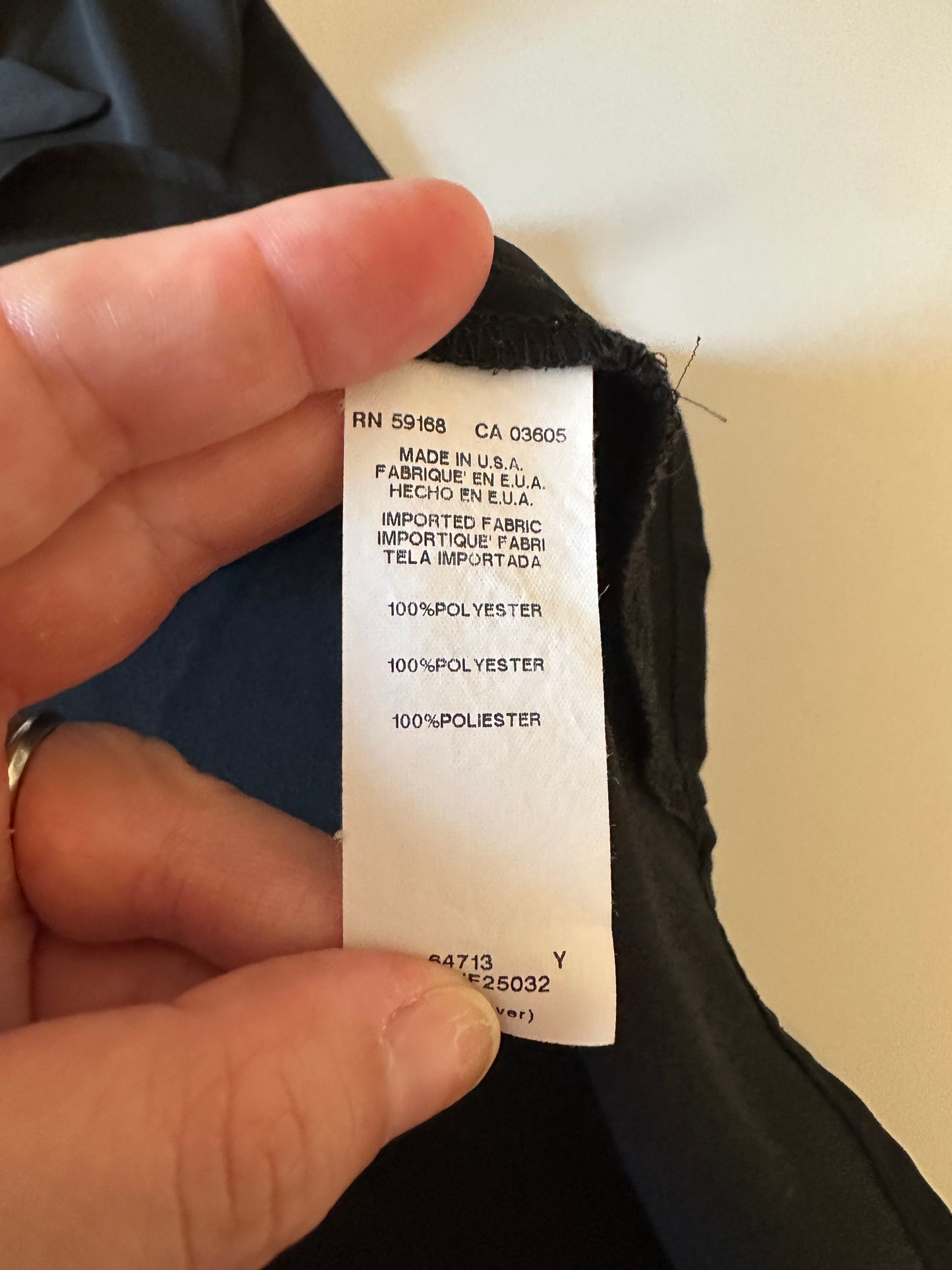 Fifteen Twenty Cross Neck Sleeveless Blouse in Black | Size Large