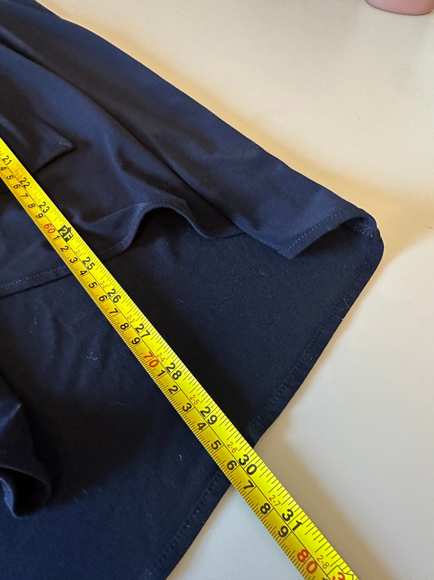 Joseph Ribkoff Asymmetrical Sleeveless Tunic in Navy Blue | Size 10