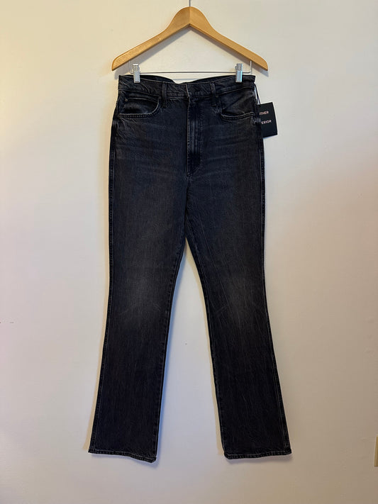 NWT Mother Superior High Waisted Smokin Double Heel Jeans On The Fly | Size 31