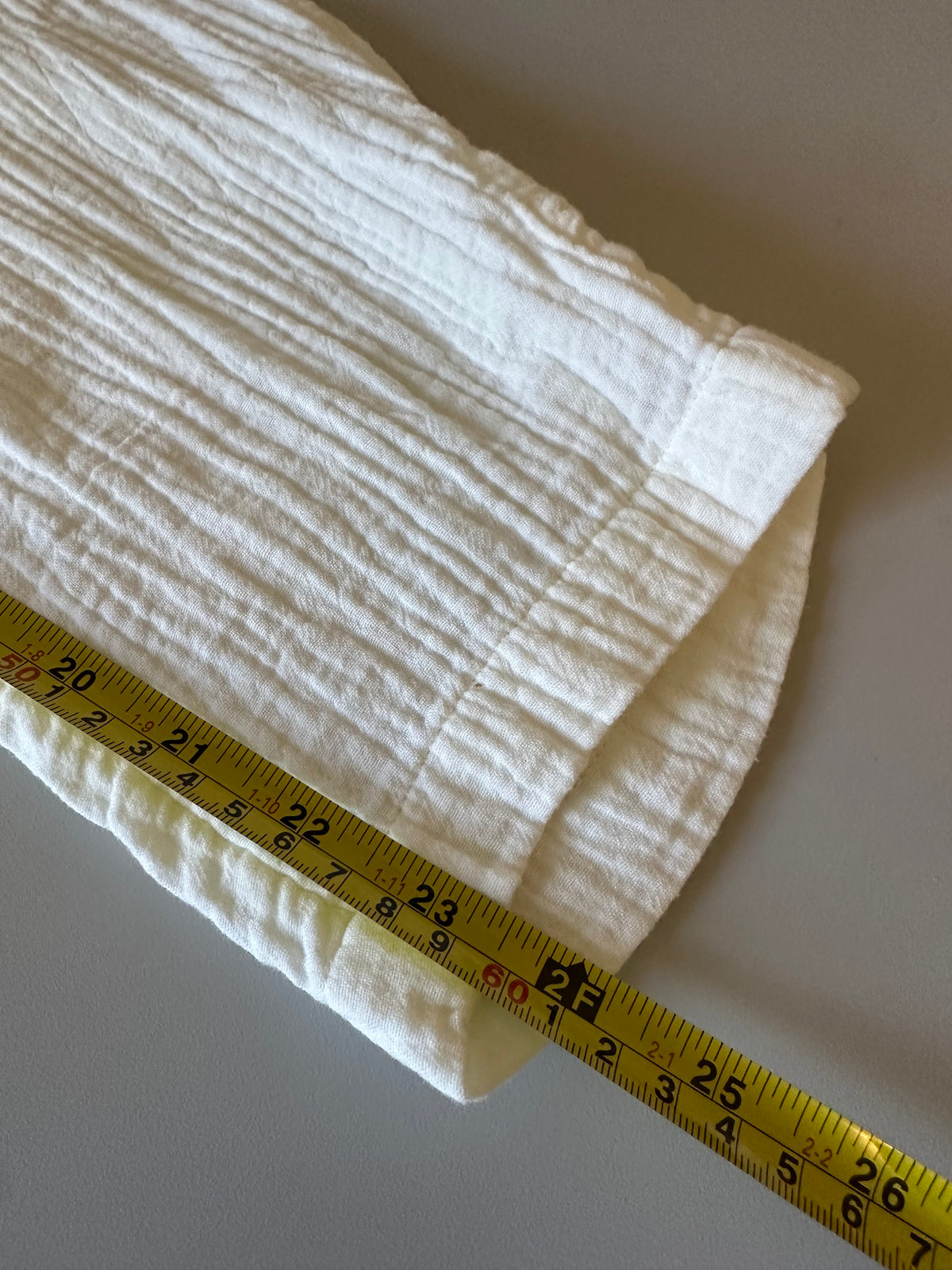 Madewell Cotton Gauze Beach Pants in Antique White | Size XS