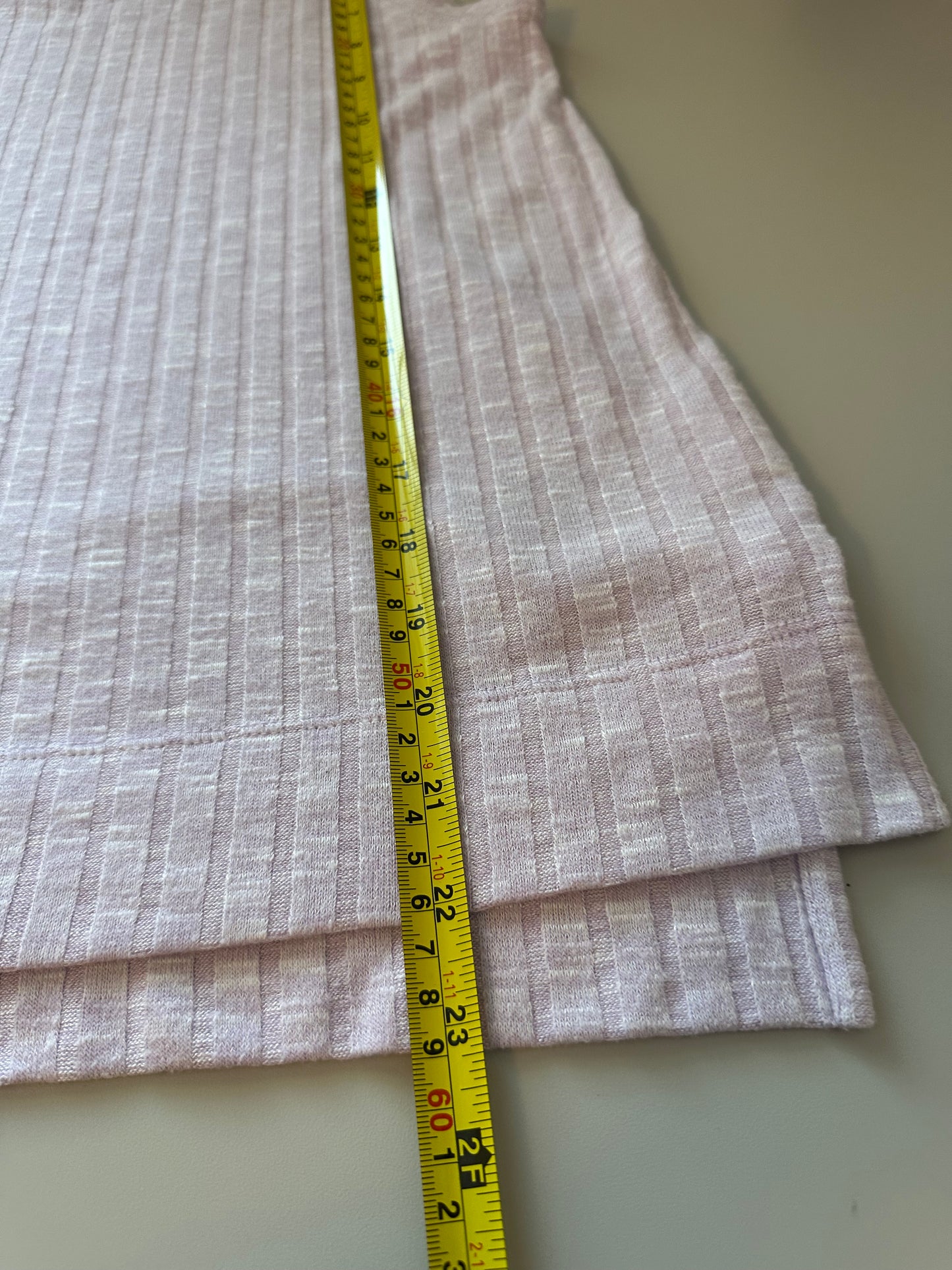 Banana Republic Ribbed Sleeveless Knit Tank Top in Lilac | Size XS