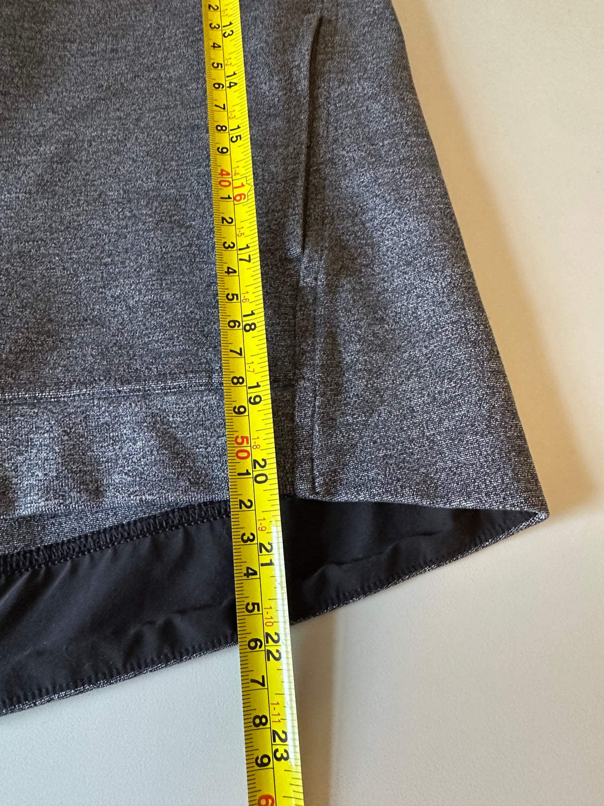 Lululemon Heathered Grey Back Zip Hooded Jacket | Size 4