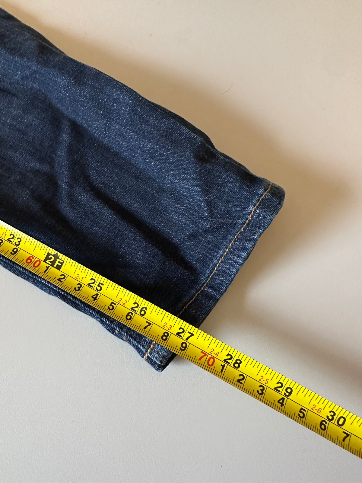 Hudson Skinny Jeans in Dark Wash Indigo | Size 26