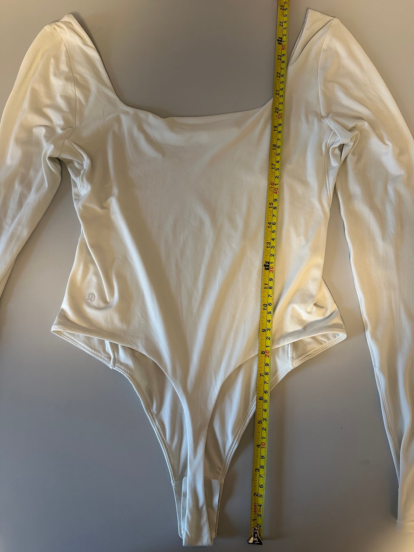 Lululemon Wundermost Ultra-Soft Nulu Square-Neck Long-Sleeve Bodysuit