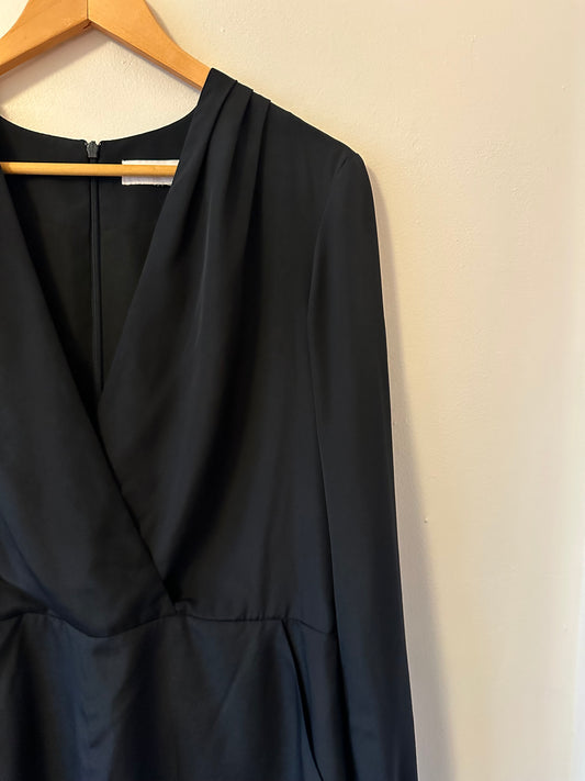 Finders Keepers Wrap Top Long Sleeve Romper