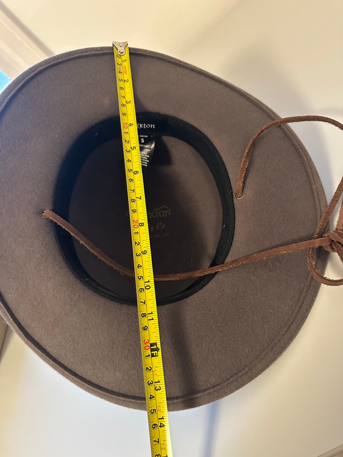 Brixton Tiller Wide Brim Felted Hat | Size Small