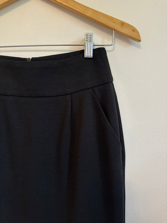 Barneys New York Co-Op Black Lyocell Blend Pencil Skirt | Size 4