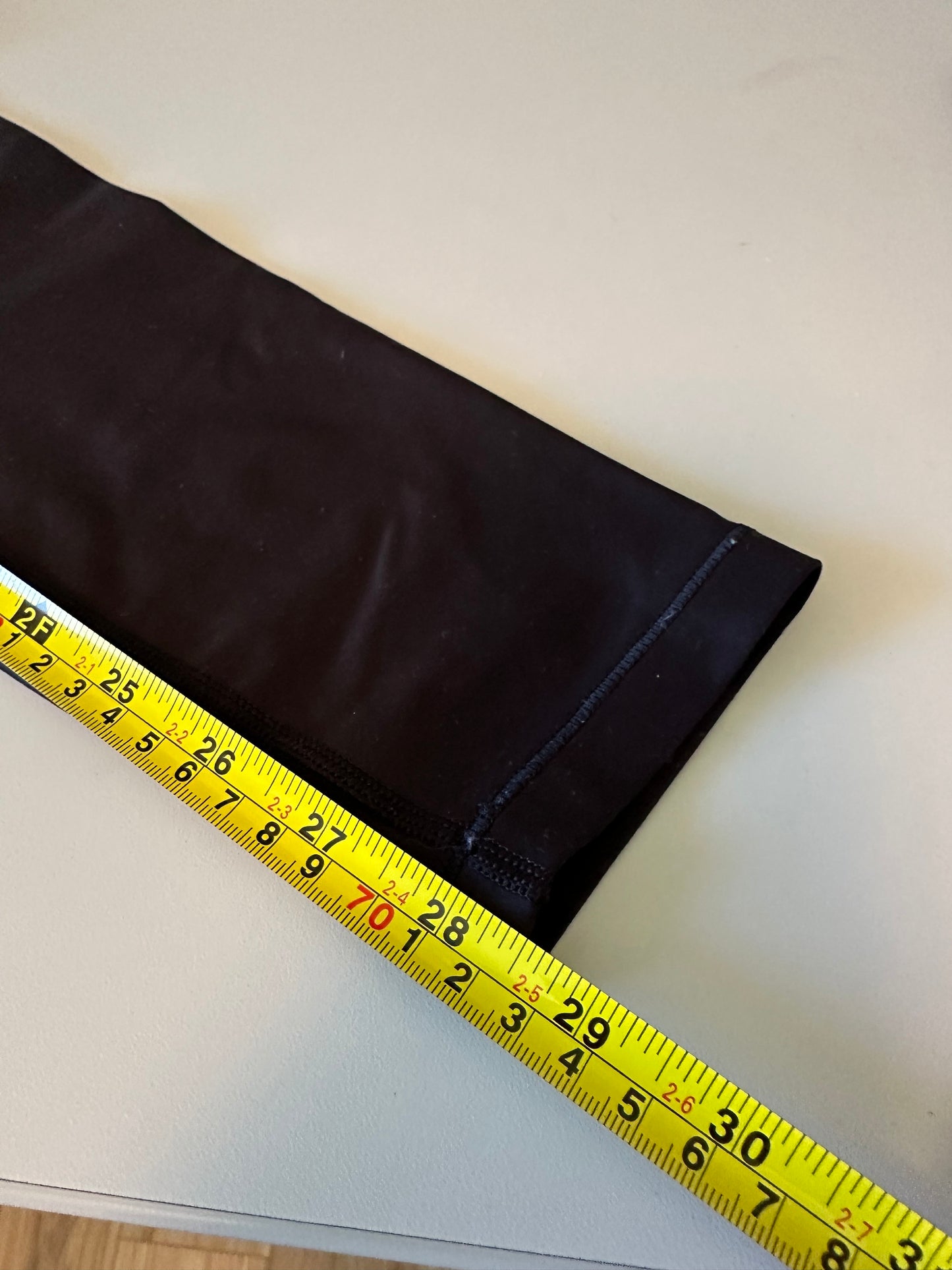 Athleta Interval High Rise Workout Leggings in Black | Size Medium Tall