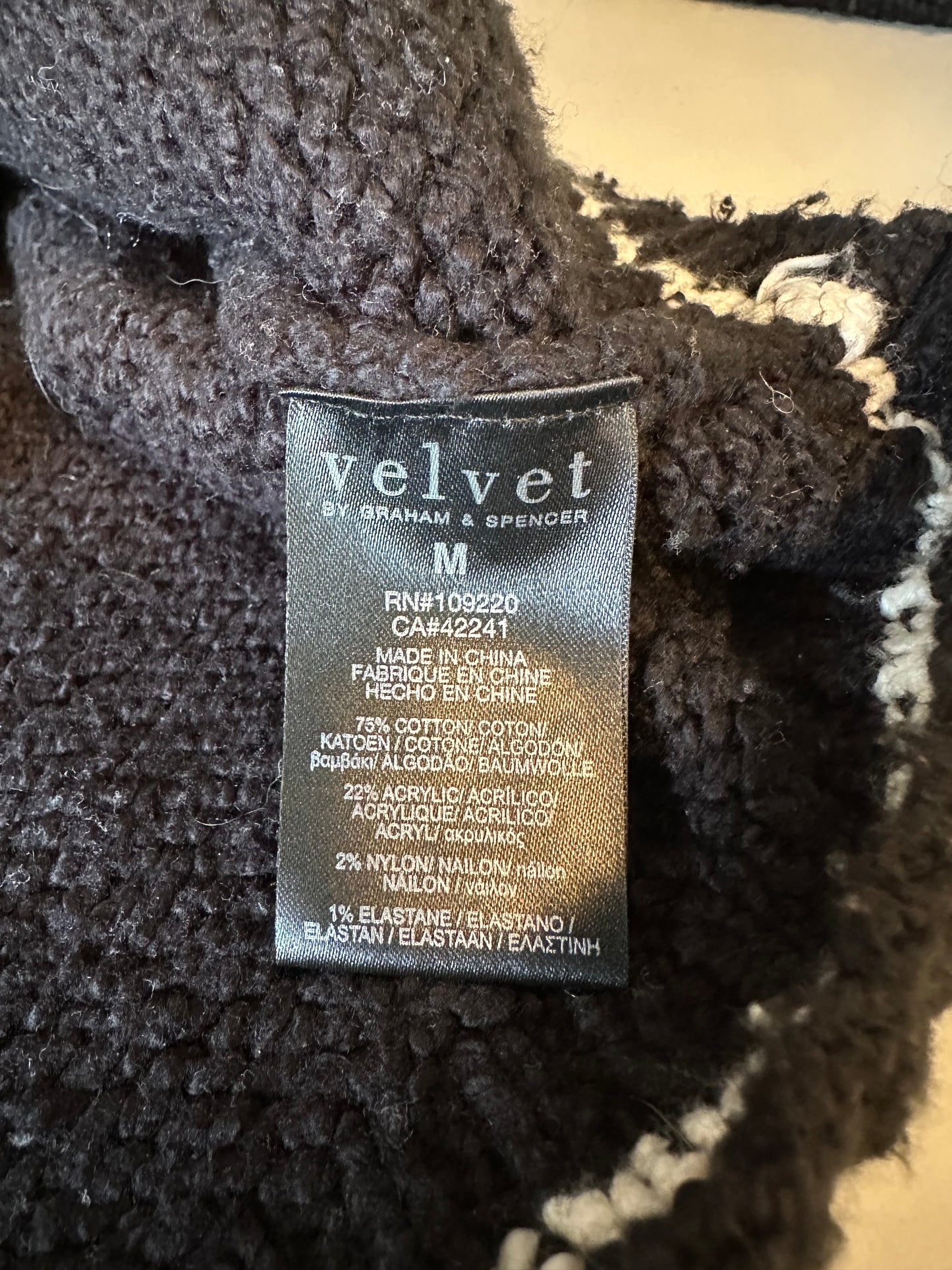 Velvet by Graham & Spencer Robyn Fair Isle Sweater | Size Medium
