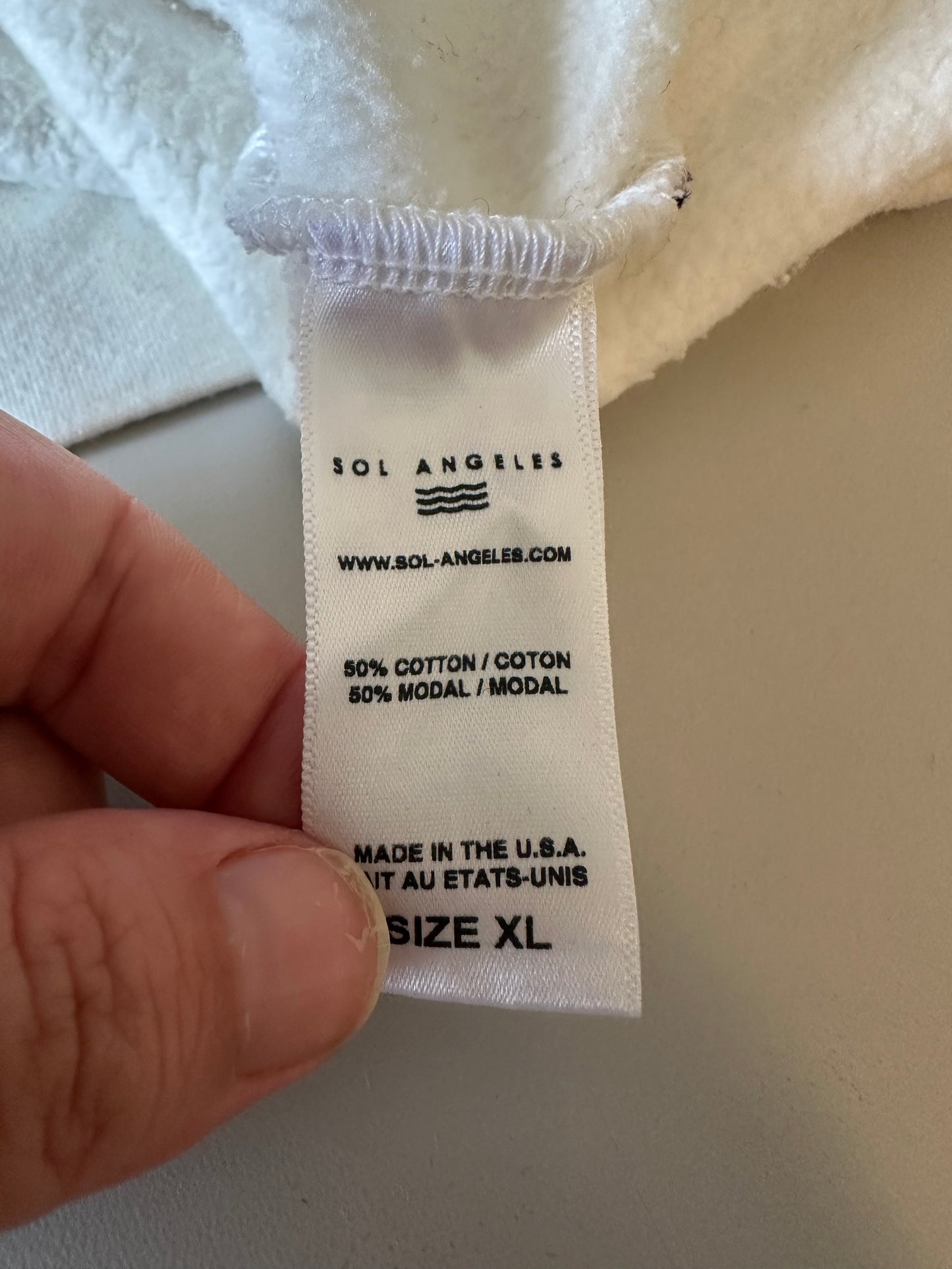 Sol Los Angeles Après Rainbow Graphic Sweatshirt | Size XL