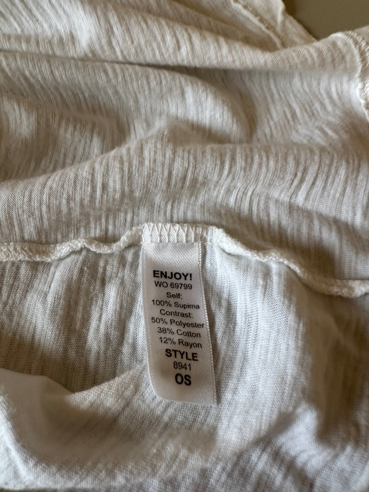 Michael Stars Supima Cotton Slub Knit V-Neck Cami Tank Top in White | OS